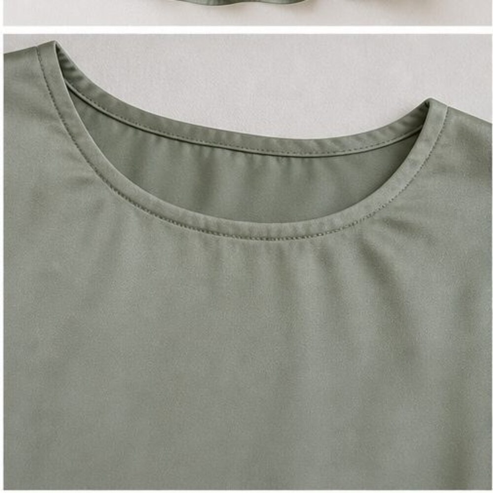 Sage Ruffle Blouse - Picture 4 of 6
